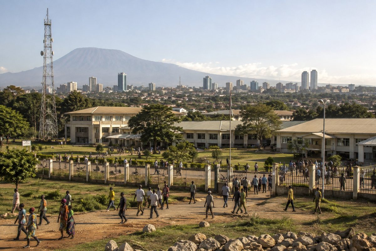 Open digital public service network represented at national program scale in Tanzania