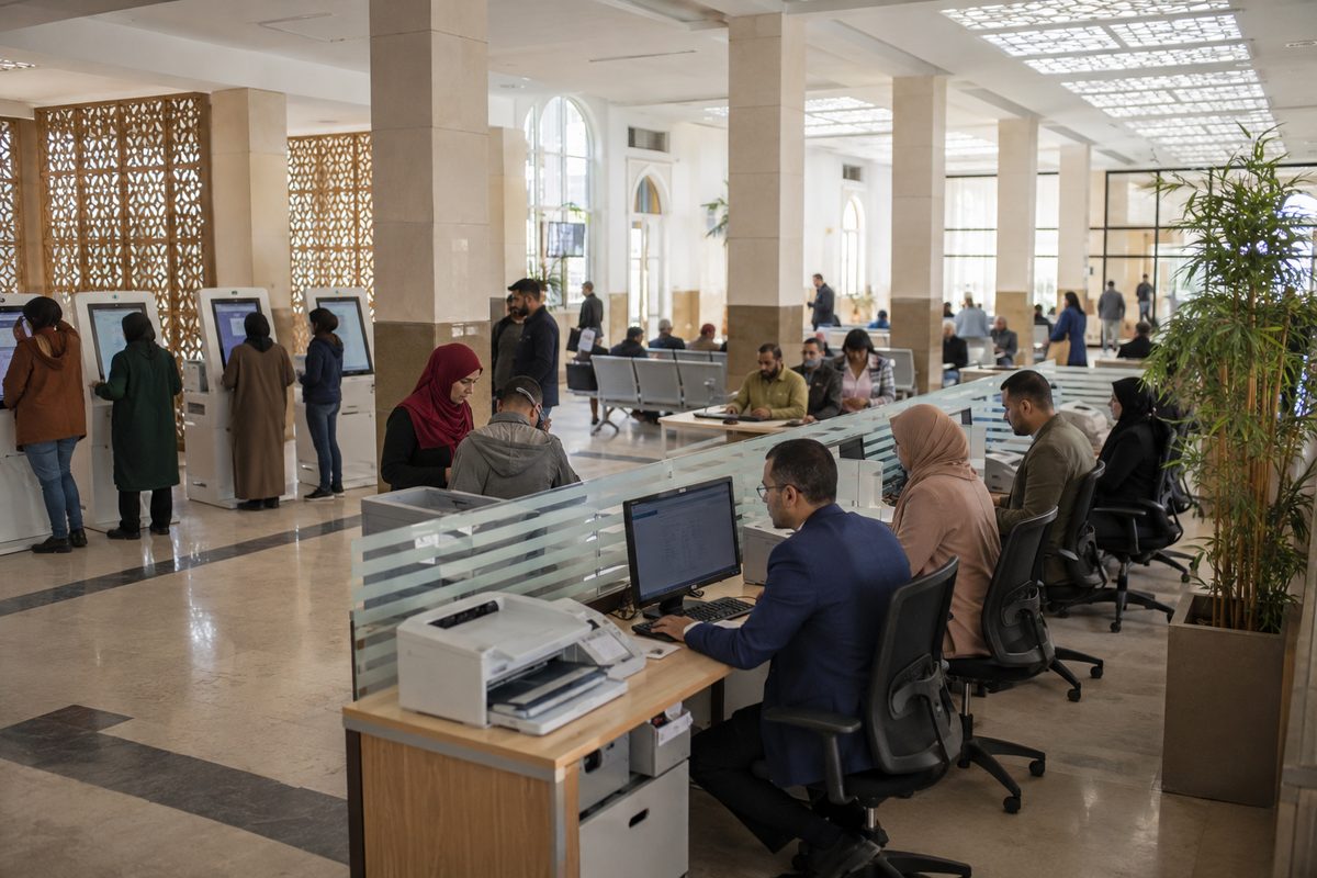 Open digital public service network shown across community facilities and public systems