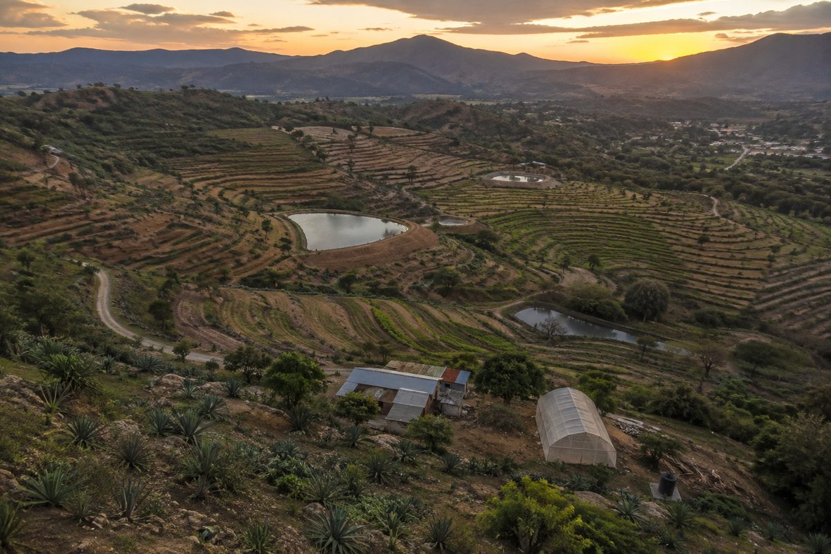 Watershed agriculture program represented at national program scale in Mexico
