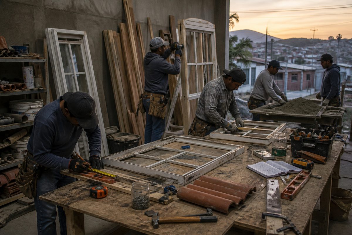 Community housing repair fund arranged for neighborhood use in Mexico