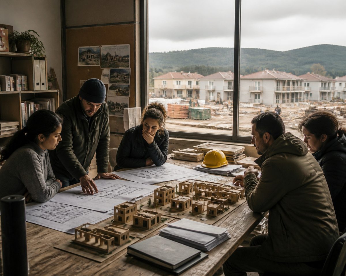 Worker housing cooperative with coordinated facility operations in Türkiye
