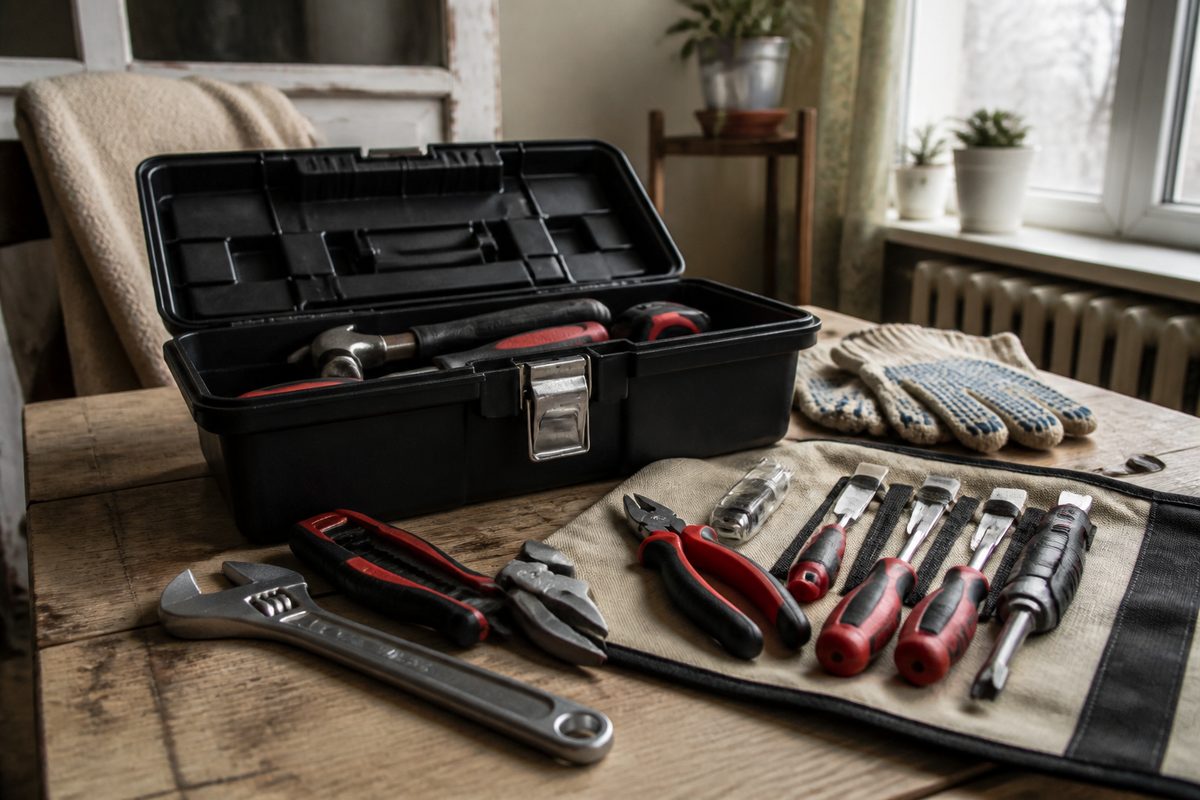 Trade tool starter shown in a household setting in Georgia