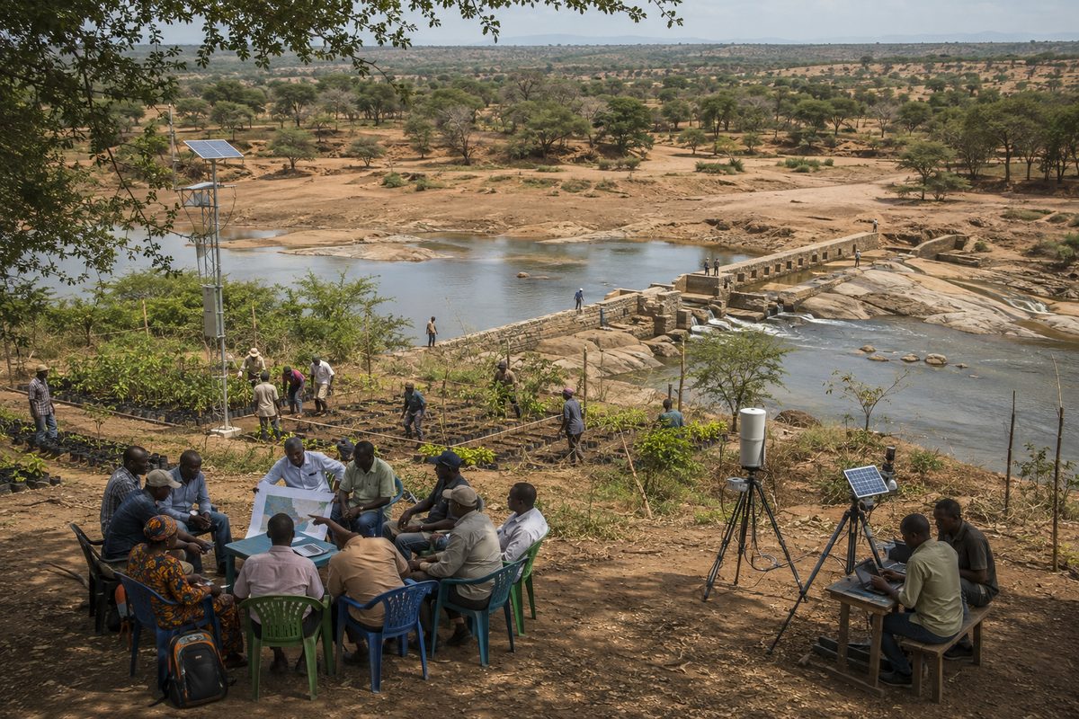 Long term climate resilience portfolio shown across community facilities and public systems